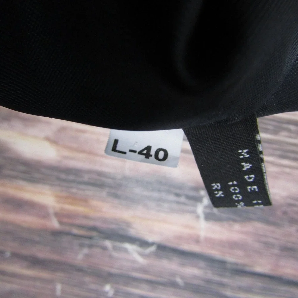 Suit Vest‎ Mens 40 Gray Striped Wool 2 Piece Belted Formal Waistcoat Wedding